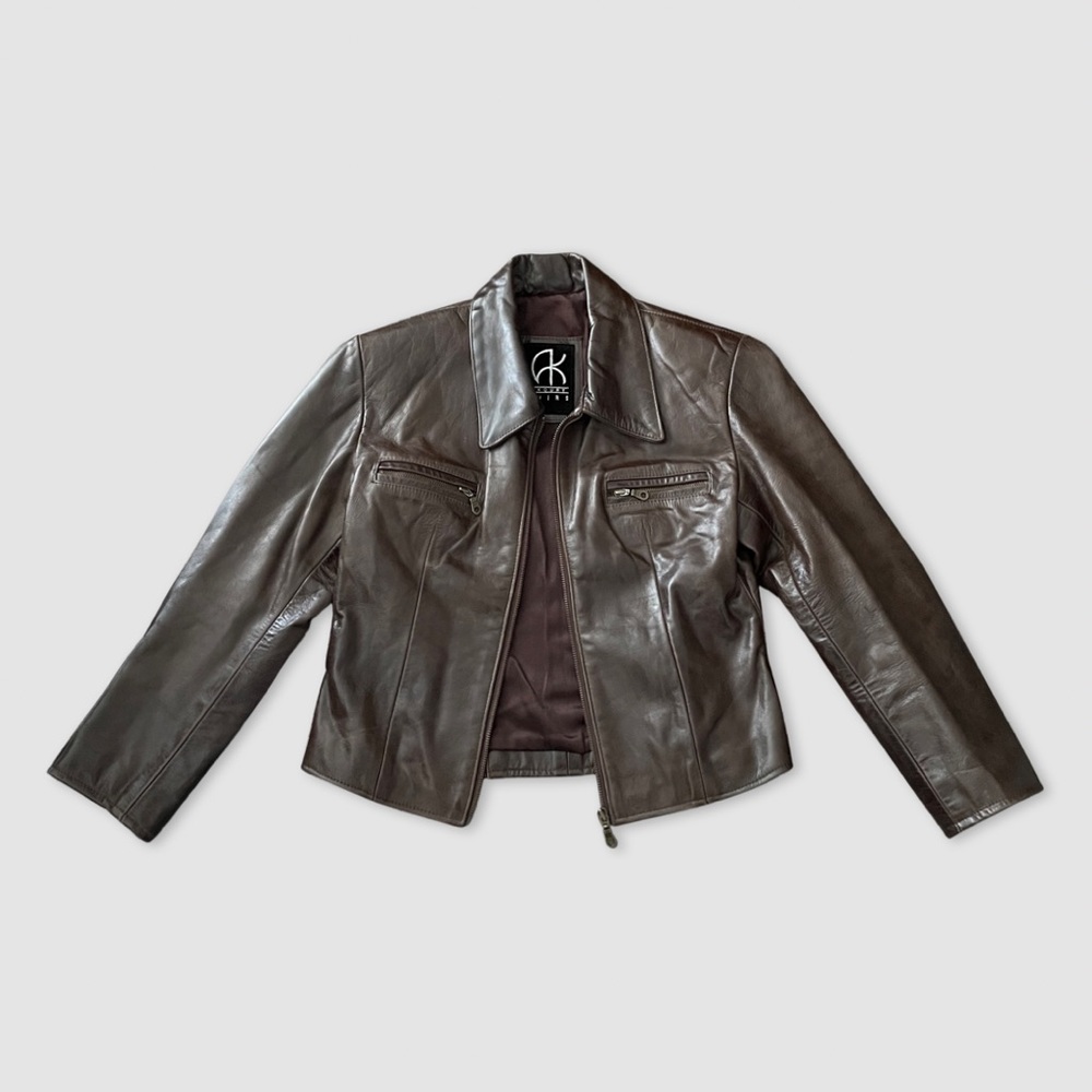 Vintage women’s leather jacket